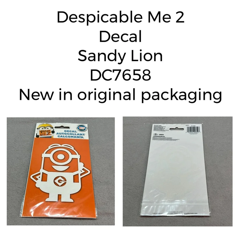 Despicable Me Minions Large Lot Sticker Activity Party Favor Mixed Movie Era NEW